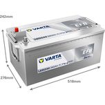 LED240 Varta Professional Dual Purpose EFB Leisure Battery 240Ah (930240120)